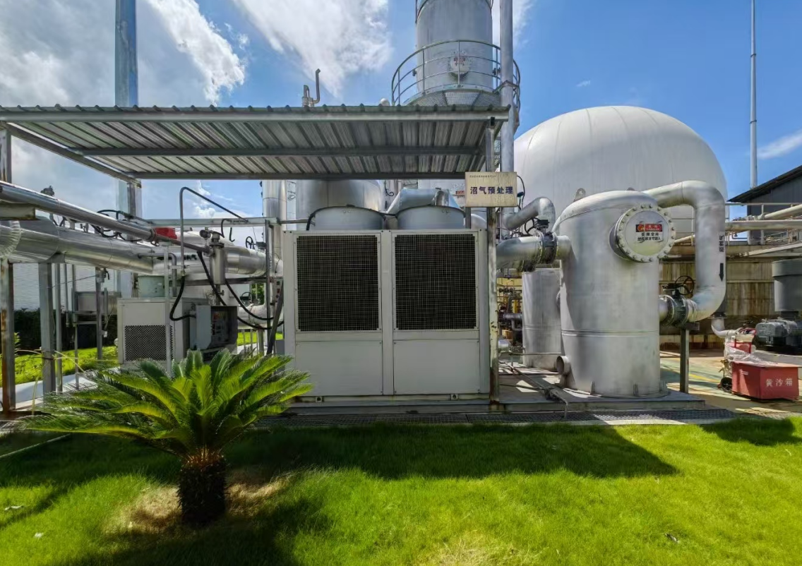 沼氣防爆冷干機(jī)案例現(xiàn)場