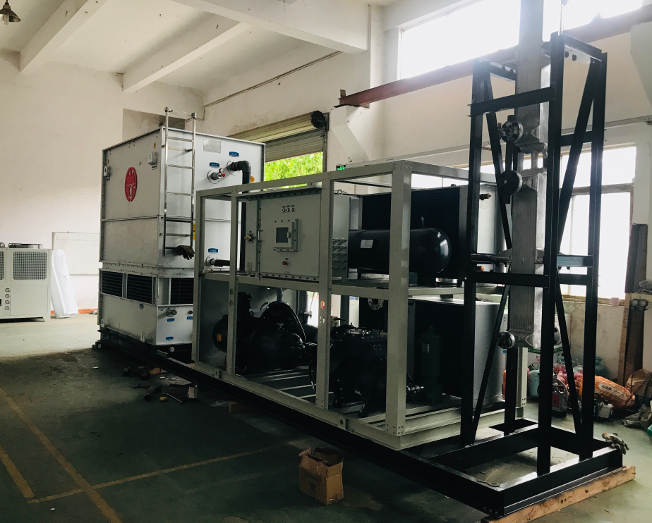 LNG汽船使用一體蒸發(fā)冷機組